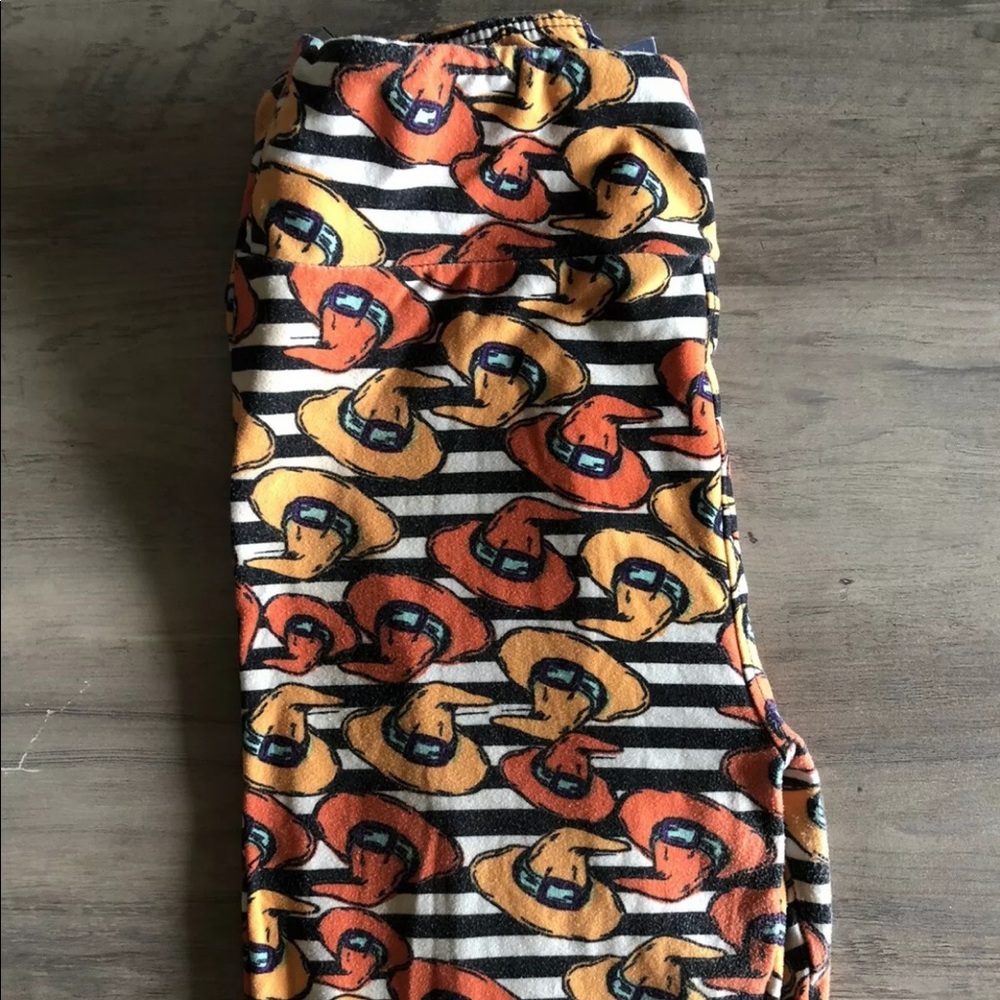 LulaRoe Halloween Witch Hat Leggings